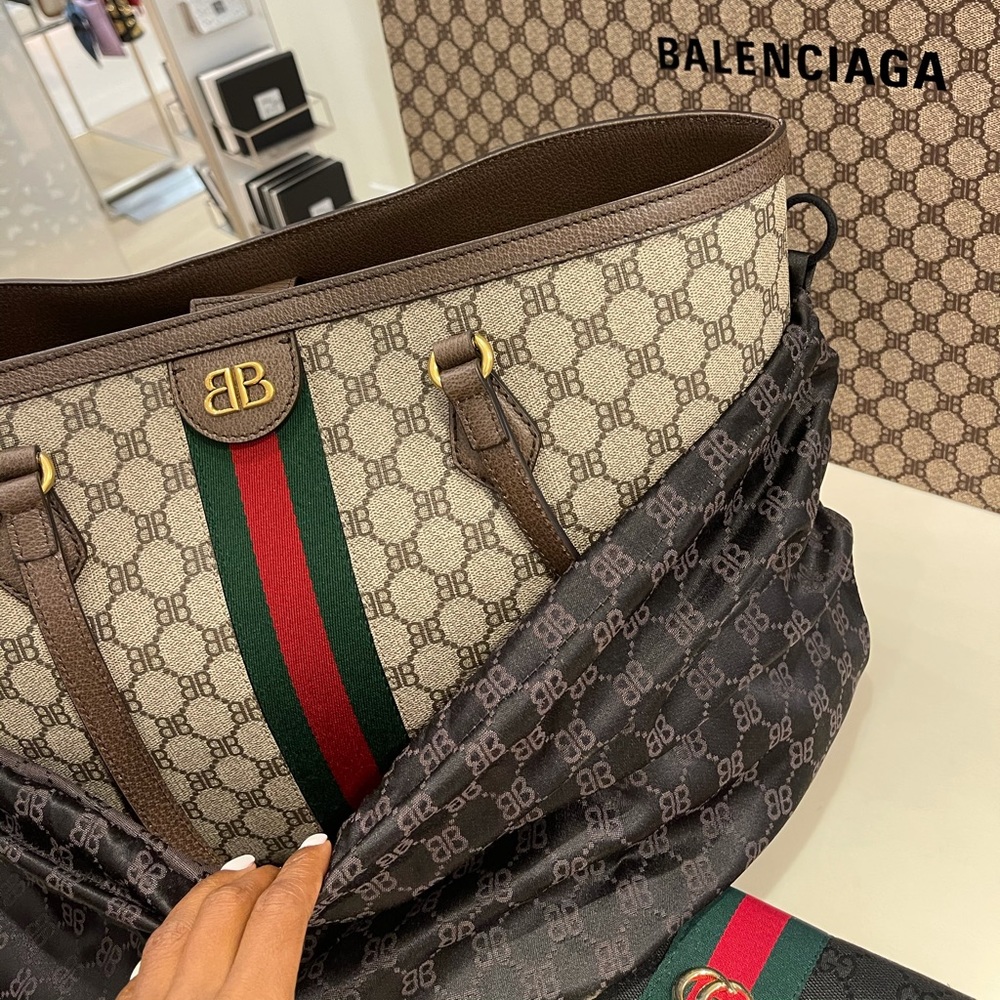 Beautiful brand new balanciaga and Gucci collaboration bag, Limited Edition !